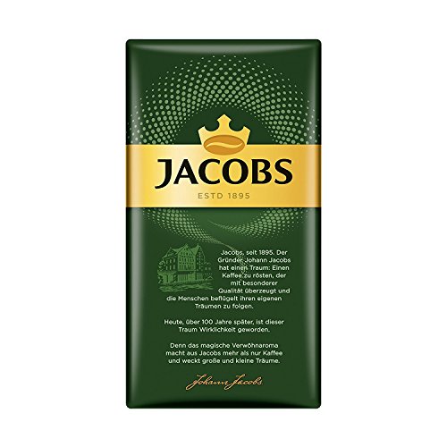 Jacobs Kronung Ground Coffee 500 Gram / 17.6 Ounce Pack Of 3