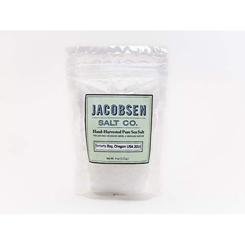 Jacobsen Salt Co Finishing Sea Salt Flakes, 4 Oz
