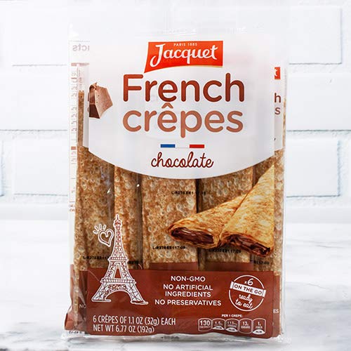Ready To Eat French Crepes By Jacquet - Filled - Chocolate 6.77