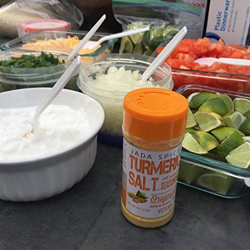 Jada Spices Turmeric Salt Spice And Seasoning - Vegan, Keto &Amp; Pa
