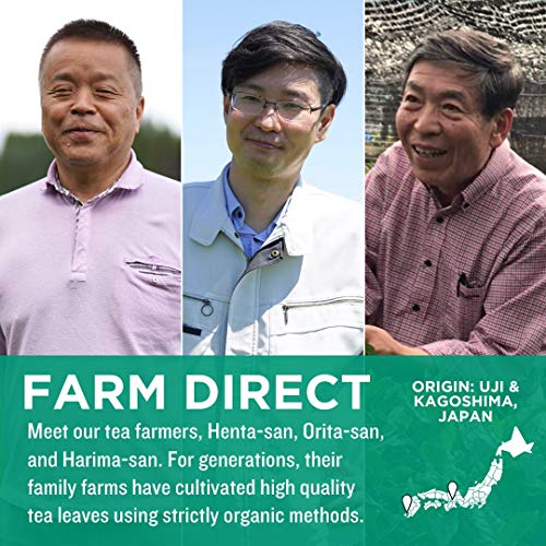 Jade Leaf Matcha Organic Ceremonial Grade Green Tea Powder - Bar...