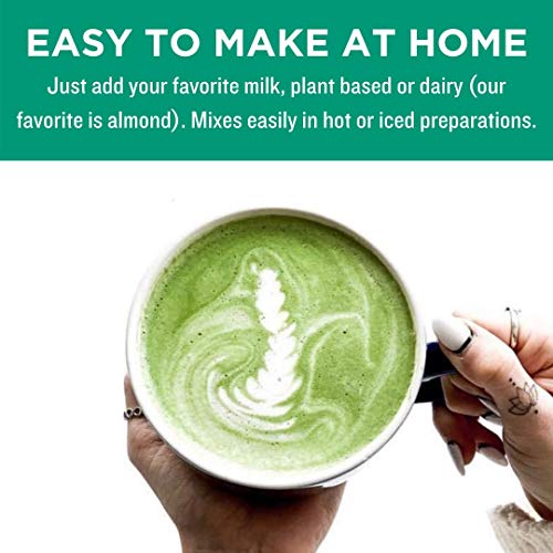 Jade Leaf Organic Matcha Latte Mix - Cafe Style Sweetened Blend