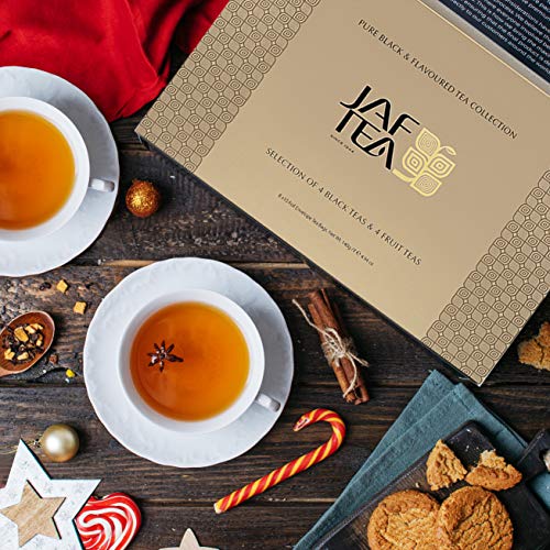 Jaf Tea - Tea Sampler/Gift Set - Pure Black &Amp; Flavoured Tea Coll