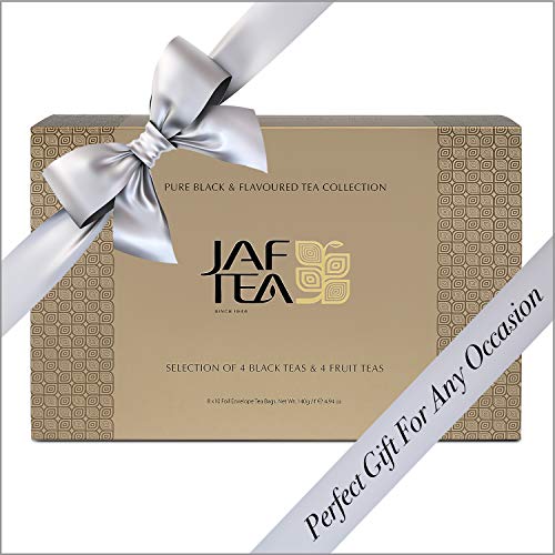Jaf Tea - Tea Sampler/Gift Set - Pure Black &Amp; Flavoured Tea Coll