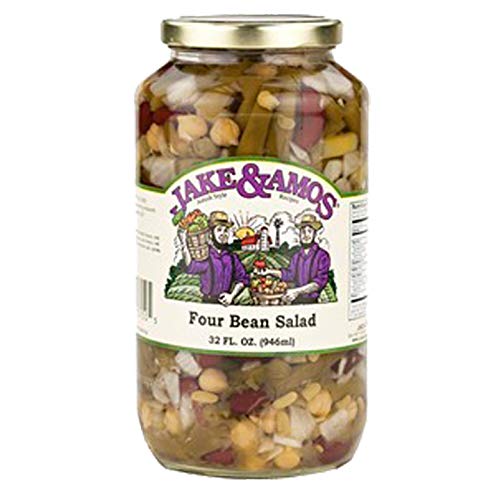 Jake &Amp; Amos Four Bean Salad 32Oz Jar