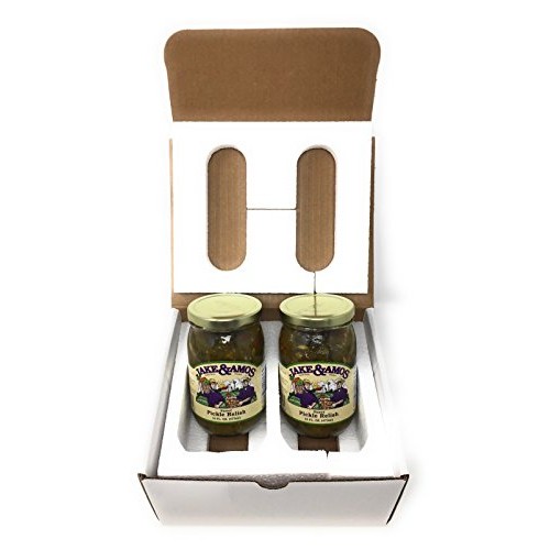 Jake &Amp; Amos Sweet Pickle Relish / 2 - 16 Oz. Jars