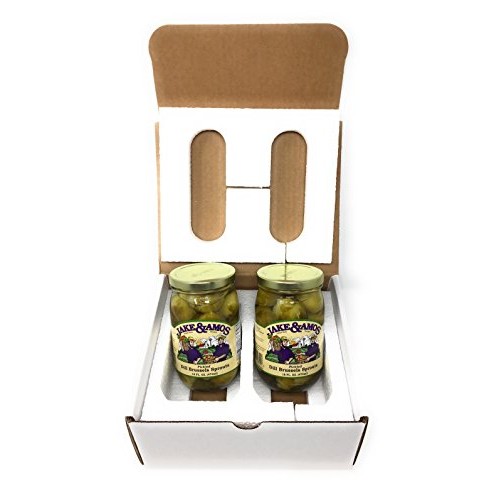 Jake &Amp; Amos Dill Brussel Sprouts / 2 - 16 Oz. Jars