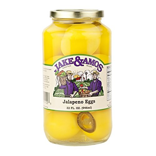 Jake &Amp; Amos Jalapeno Eggs 32 Oz. 2 Jars