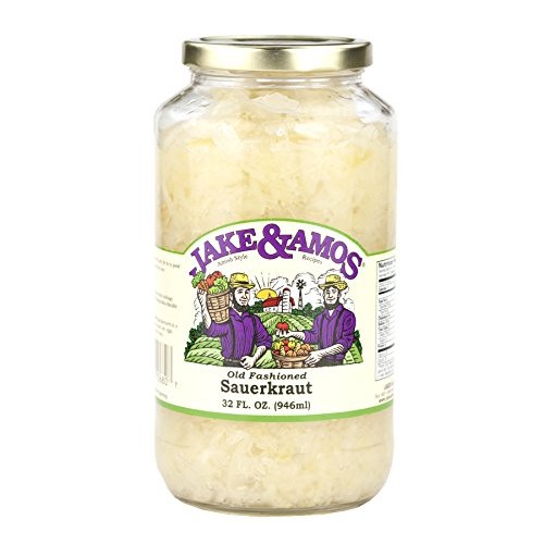 Jake &Amp; Amos Old Fashioned Sauerkraut 32 Oz. 2 Jars