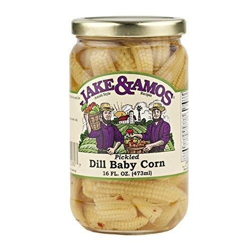 Jake &Amp; Amos Pickled Dill Baby Corn / 2 - 16 Oz. Jars