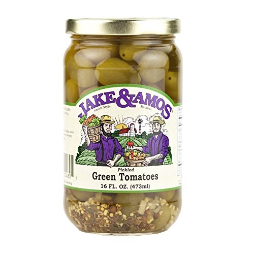 Jake &Amp; Amos Pickled Green Tomatoes 16 Oz. 3 Jars