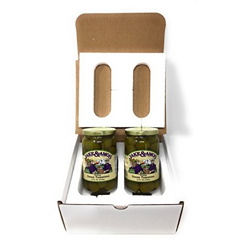 Jake &Amp; Amos - Pickled Green Tomatoes / 2 - 16 Oz. Jars