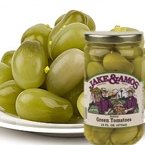 Jake &Amp; Amos - Pickled Green Tomatoes / 2 - 16 Oz. Jars