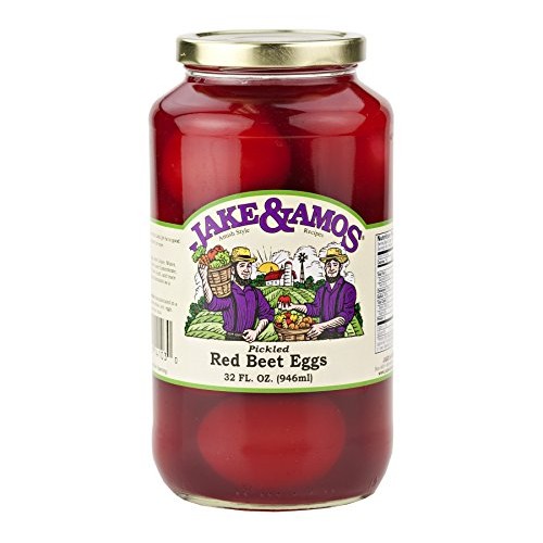Jake &Amp; Amos Pickled Red Beet Eggs 32 Oz. 2 Jars