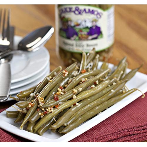 Jake &Amp; Amos Pickled Spiced Dilly Beans, 16 Oz. Jar Pack Of 2