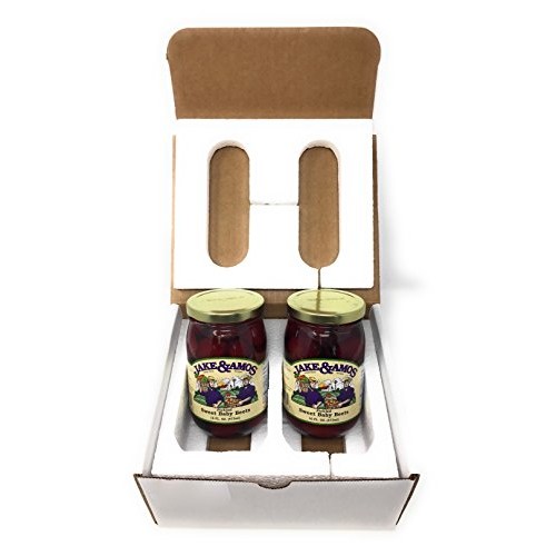 Jake &Amp; Amos - Pickled Sweet Tiny Baby Beets / 2 - 16 Oz. Jars