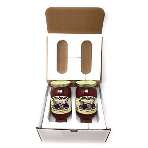 Jake &Amp; Amos Sweet Pepper Relish / 2 - 16 Oz. Jars
