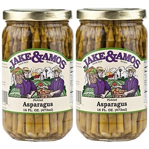 Jake &Amp; Amos - Pickled Asparagus / 2 - 16 Oz. Jars