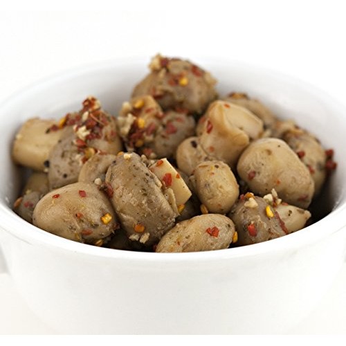 Jake &Amp; Amos Pickled Hot Garlic Mushrooms, 16 Oz. Jars Pack Of 2