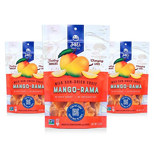 Jali Fruit Co. - Mango-Rama - Sun Dried Fruit - Dried Mango Slic