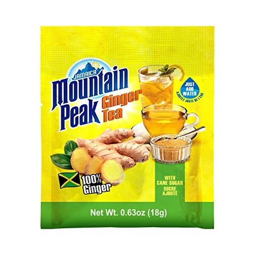 Jamaica Mountain Peak Ginger Instant Tea 10 Sachets