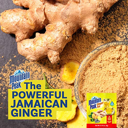 Jamaica Mountain Peak Ginger Instant Tea 10 Sachets