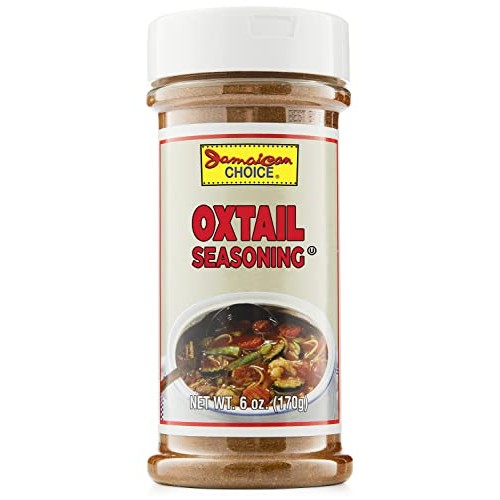 Jamaican Choice Oxtail Seasoning, 6 Oz Jar