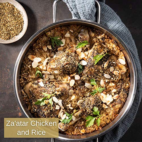 Jamie Geller Zaatar Spice Seasoning | Fresh Hyssop Herb Mix Spi