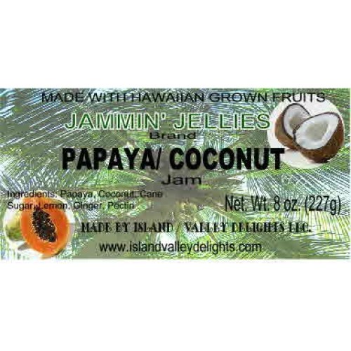Papaya Coconut Jam