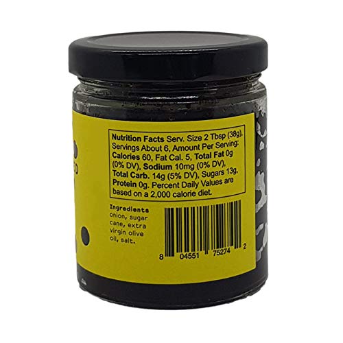 Caramelized Onion 8Oz Spread - All Natural Onion Jam - Real Cara