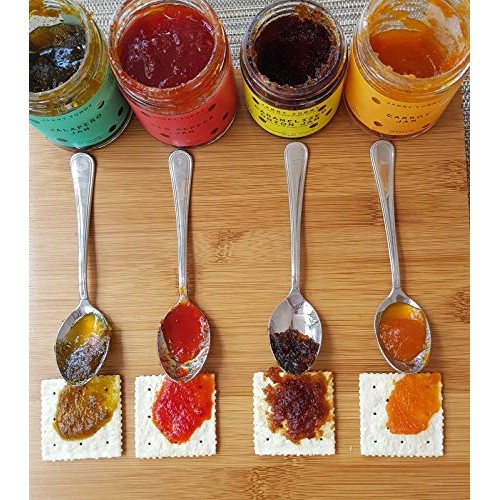 Sweet Red Pepper Jam 7.5Oz - All Natural Jam - Jammy Yummy- No P