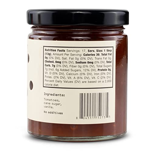 Tomato Jam 7.7 Oz - All Natural Jam - Jammy Yummy- No Pectin Add