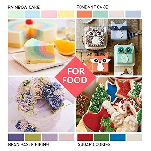 Food Coloring-10 Color X10Ml High Concentration Liquid Kit Food