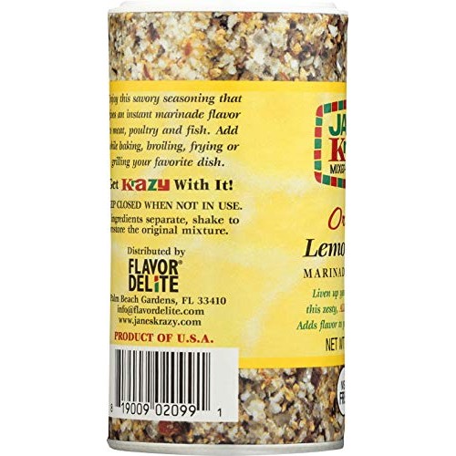 Janes Krazy Seasonings Mixed-Up Lemon Pepper Marinade & Seasoni...