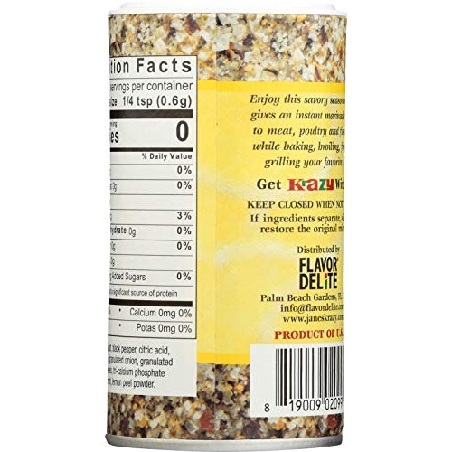 Janes Krazy Seasonings Mixed-Up Lemon Pepper Marinade & Seasoni...