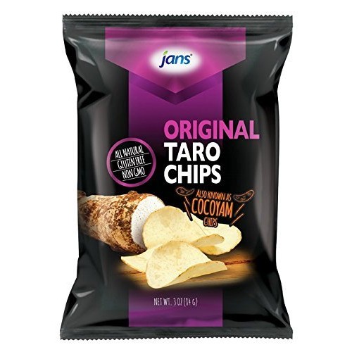 Jans Root Chips Original Taro Chips, 3 Oz