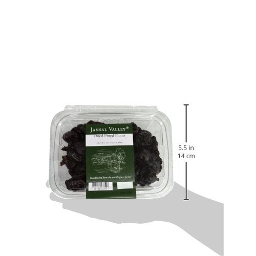 Jansal Valley Dried Pitted Plums, 1 Pound