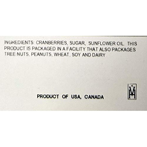 Jansal Valley Sweetened Dried Cranberries, 1 Pound