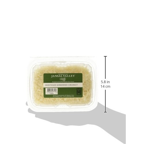 Jansal Valley Sweetened Shredded Coconut, 8 Ounce