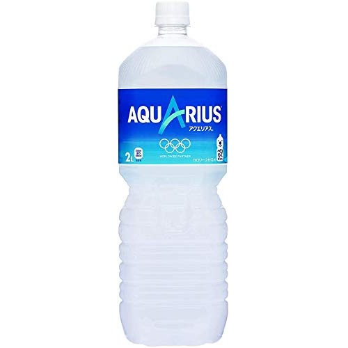 AQUARIUS Sports Drink PET 67.6 fl.oz. 2L Pack of 4 - MADE IN...
