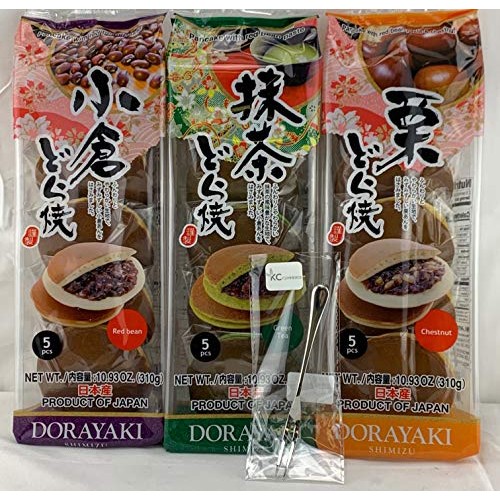 Japanese Dorayaki Baked Bean Cake Pack Of 3 15 Pcs Total 32O