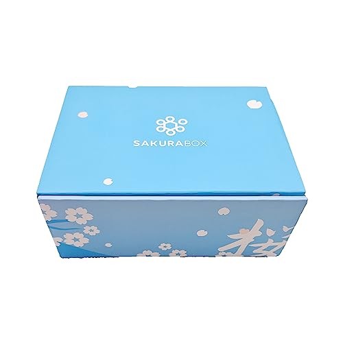 Sakura Box Japanese Candy & Snacks 40 Piece Dagashi Set Box
