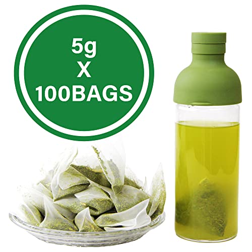 Japanese Tea KIMIKURA | Ryokucha Green tea -100 Tea Bags Bulk -f...