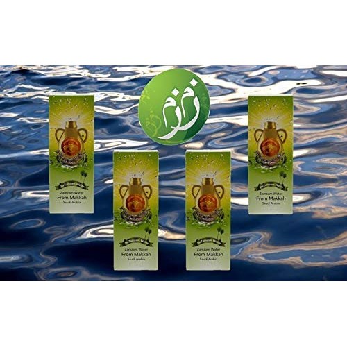 Zamzam Drinking Water 16.5 Fl.Oz. Pack Of 4 - From Mecca Saudi A