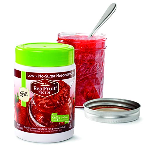 Ball Real Fruit, Low Or No-Sugar-Needed Pectin 5.4 Oz Pack Of 2