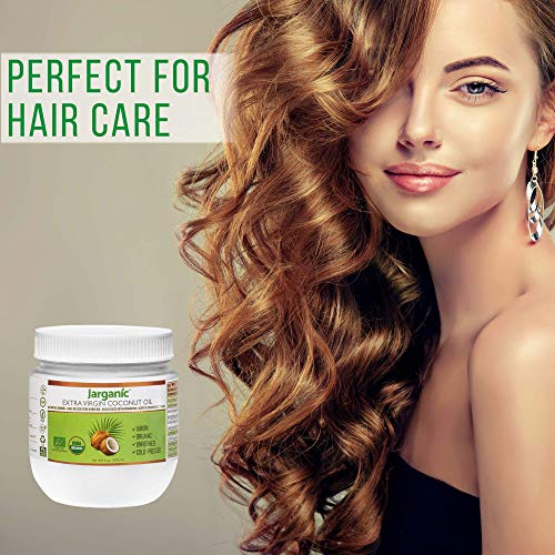 Organic Virgin Coconut Oil 16.9 Fl Oz – Cold Pressed Unrefined C