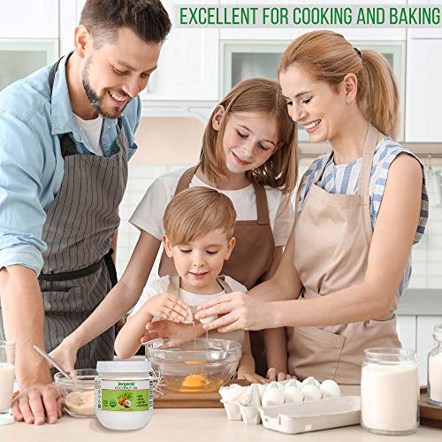 Organic Virgin Coconut Oil 16.9 Fl Oz – Cold Pressed Unrefined C