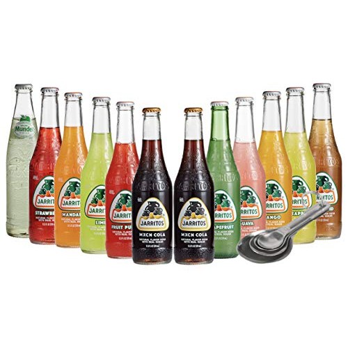 [Pack Of 12] [Free Measuring Spoon] Jarritos Mexican All Natural