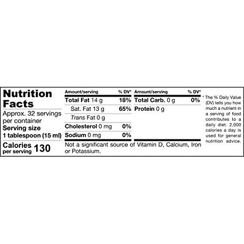 Jarrow Formulas Extra Virgin Coconut Oil, 16 Ounce Pack Of 2