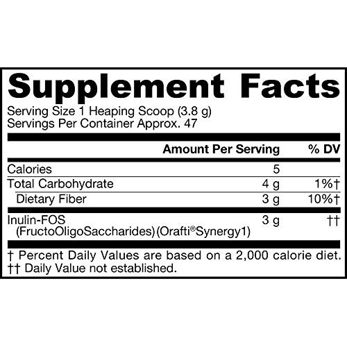 Jarrow Formulas Inulin Fos, Soluble Prebiotic Fibers That Promot